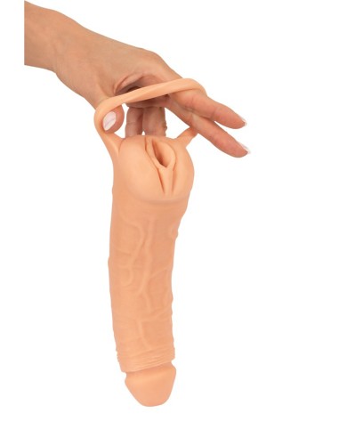 Extension de pénis  23,8 cm + Masturbateur - Nature Skin